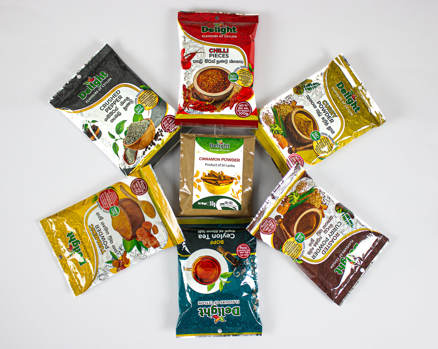 Sri Lankan Spices and Tea Gift Hamper