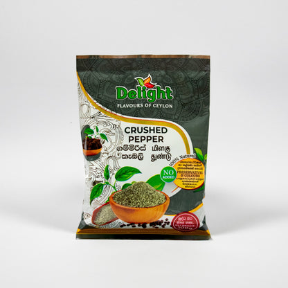 Cracked Black pepper
Crushed pepper
Black pepper
550 G/L Peppercorns
