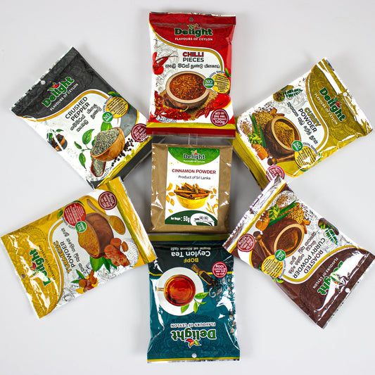 Sri Lankan Spices and Tea Gift Hamper